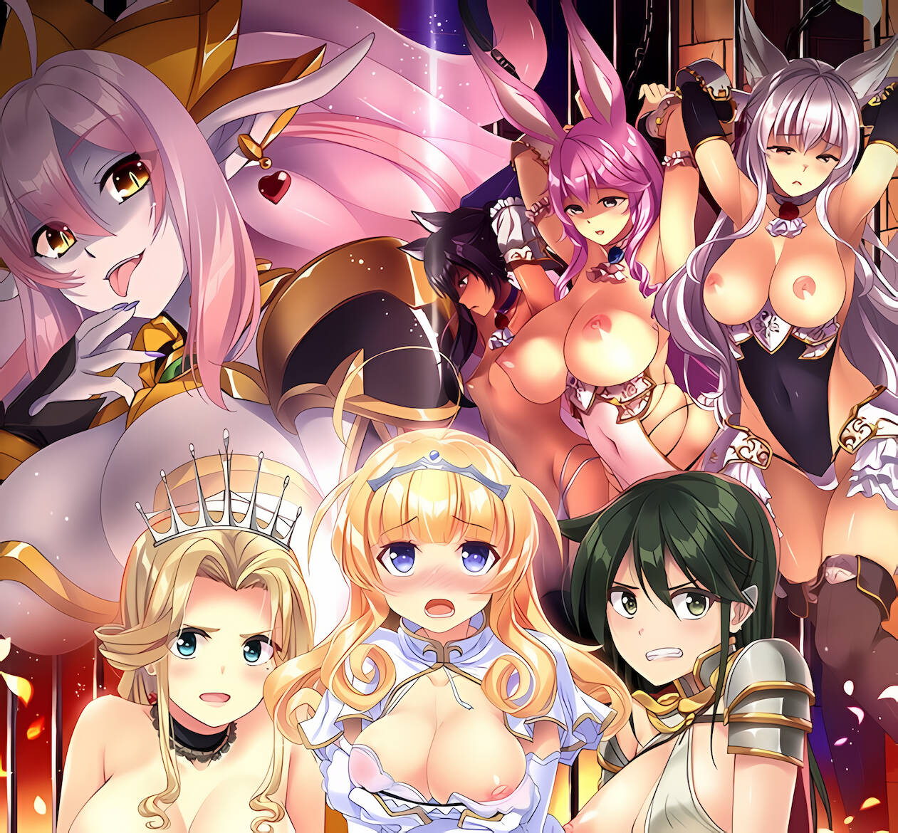 【PC / 汉化】寝取られプリンセス ～姫も女王も女騎士も、気付いた時には寝取られ済み～-玖黎ACG