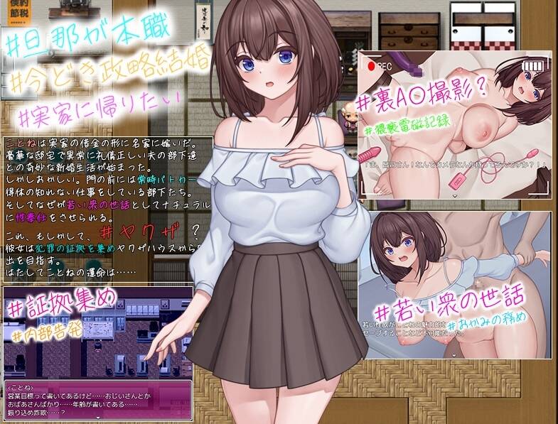 图片[1]-【PC / 汉化】今日から極妻～極道の女になんかならないもんっ!～ - 玖黎ACG-玖黎ACG