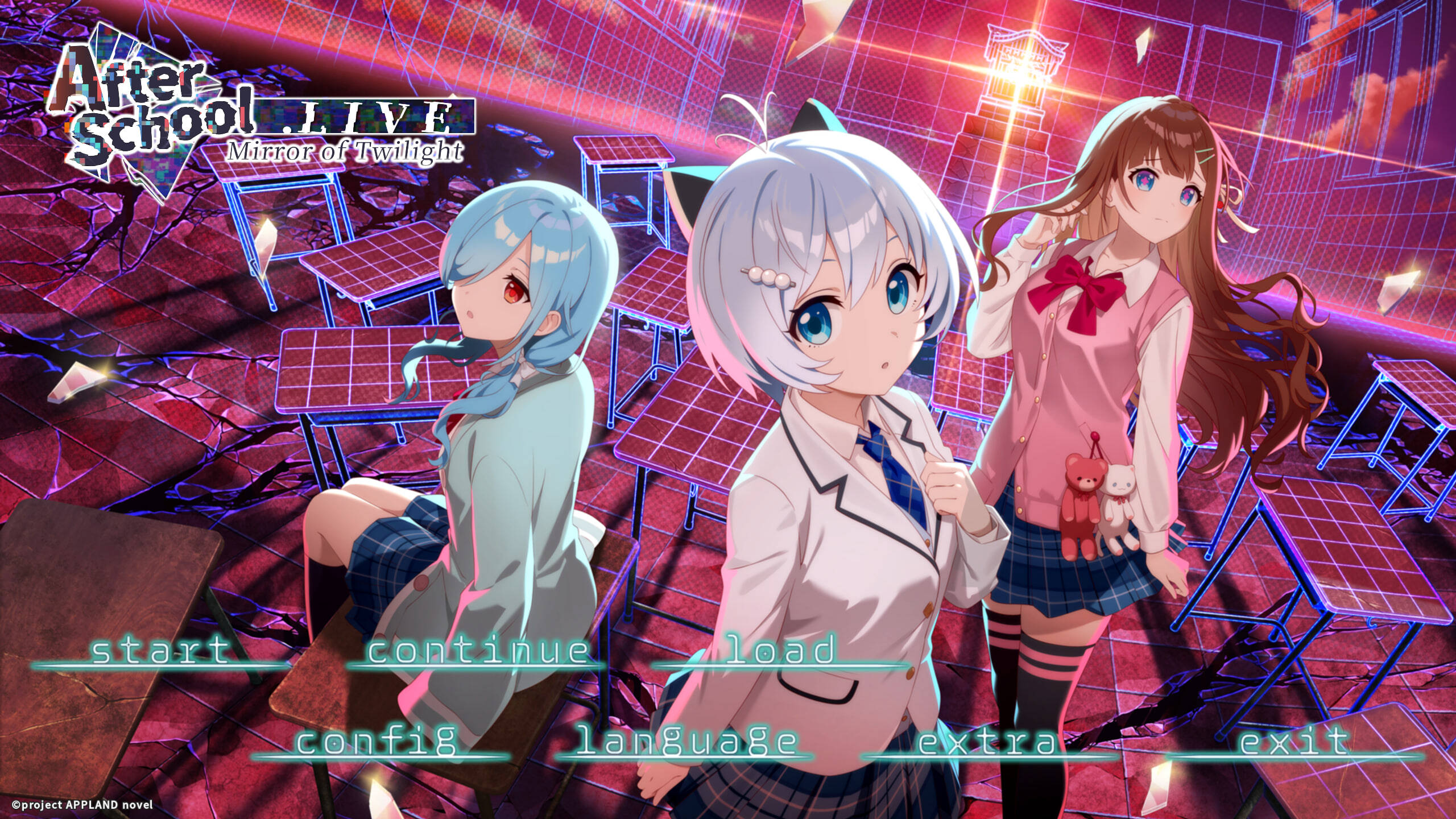 【PC / 汉化】崩课后 .LIVE -黄昏之镜-玖黎ACG